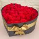 Rosas x 24 Caja Corazón - Amor Amor 
